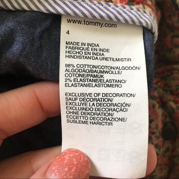 Tommy Hilfiger | floral skinny ankle crop | 4 - Picture 5 of 7